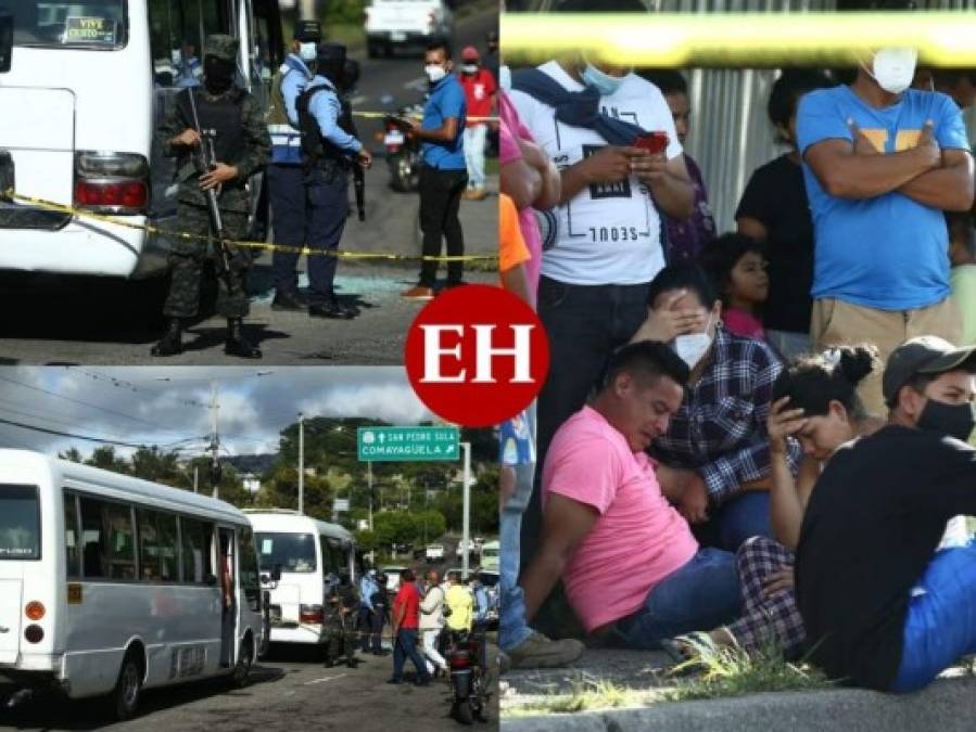 En imágenes: El drama de familiares de conductor asesinado este jueves en la capital  