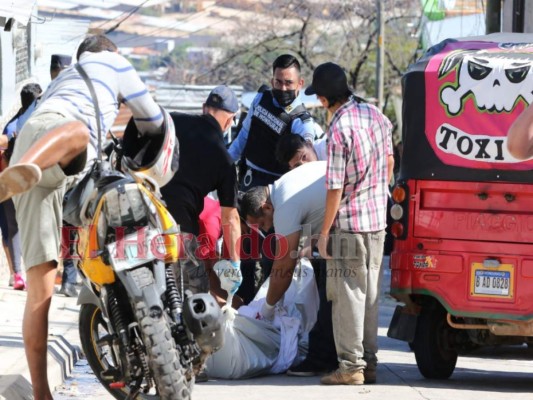 Escenas de violencia en la capital: matan a dos personas en diferentes sectores (FOTOS)