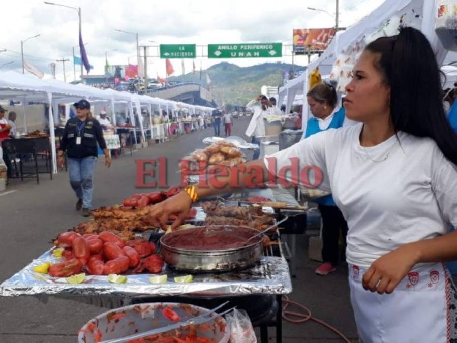 Los exquisitos platillos que se disfrutan en el 440 aniversario de la capital de Honduras
