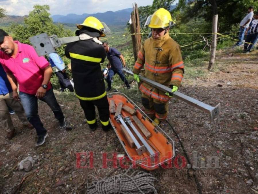FOTOS: Escena del fatal accidente que dejó cuatro muertos y tres heridos en La Moramulca