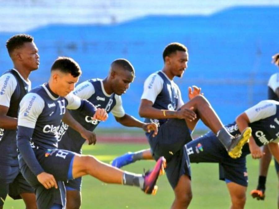 Selección de Honduras afinó detalles en último entrenamiento previo a partir a EEUU para enfrentar a Ecuador  