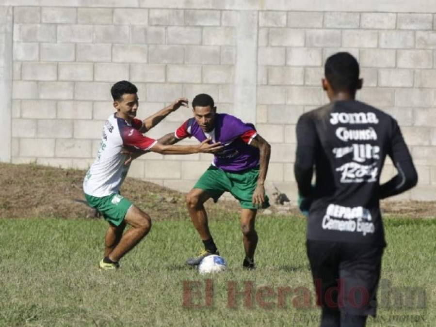 FOTOS: Así le fue a Henry Figueroa en su primer entrenamiento con Marathón