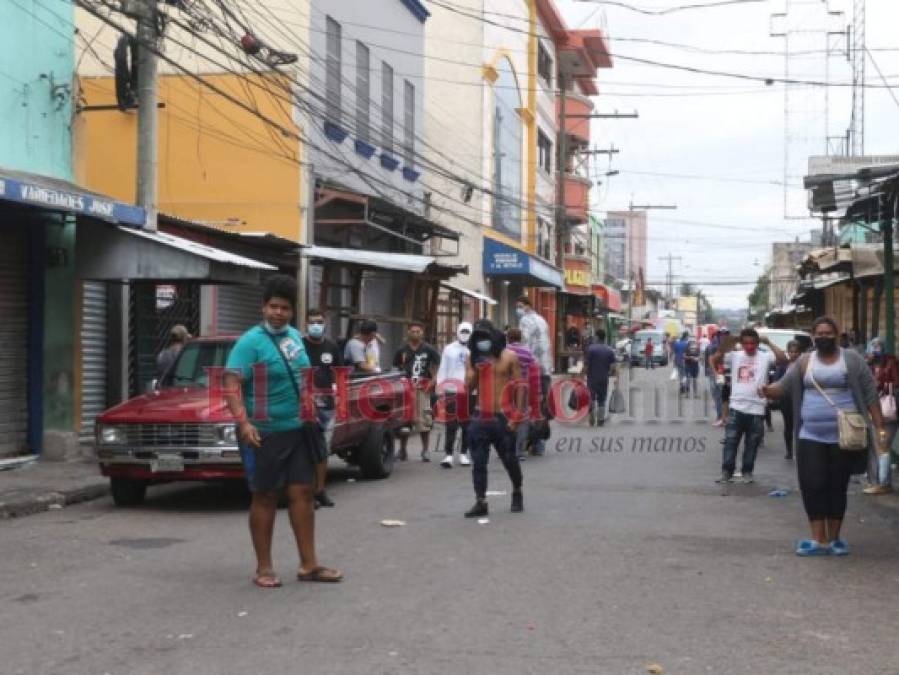 Gasean a comerciantes que se oponen al cierre de mercados de Comayagüela  