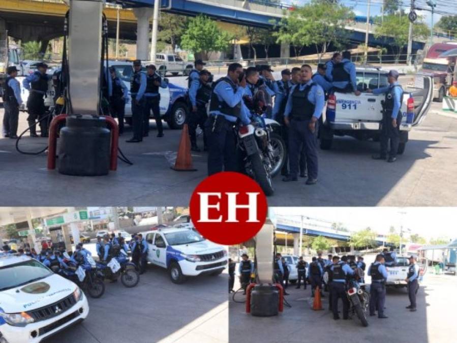 FOTOS: Así fue la salida de Motagua a Comayagua, con resguardo policial