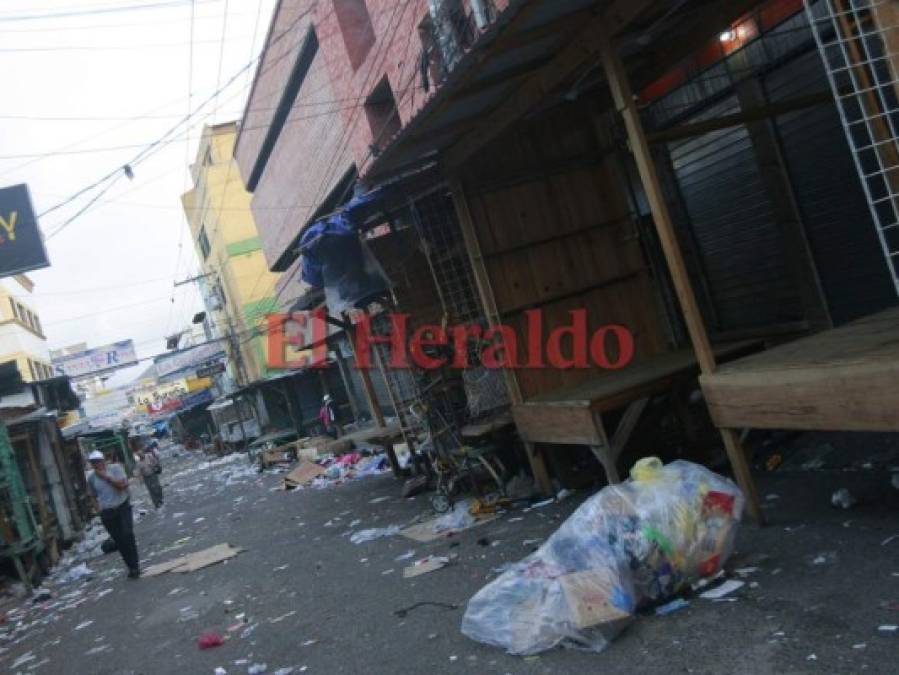 FOTOS: Así amaneció la capital de Honduras en Año Nuevo