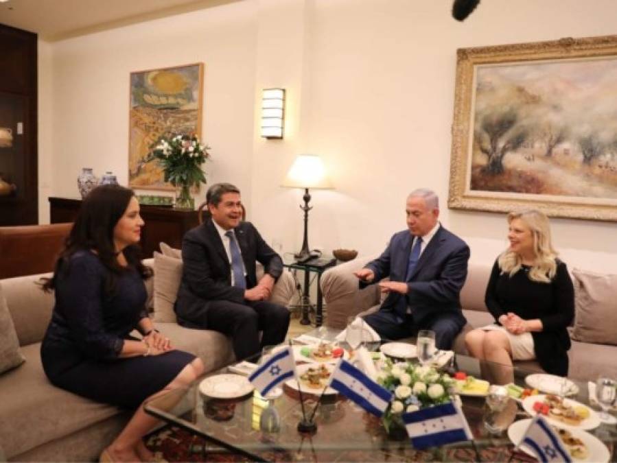 La visita de Juan Orlando Hernández a Jerusalén en 11 fotos