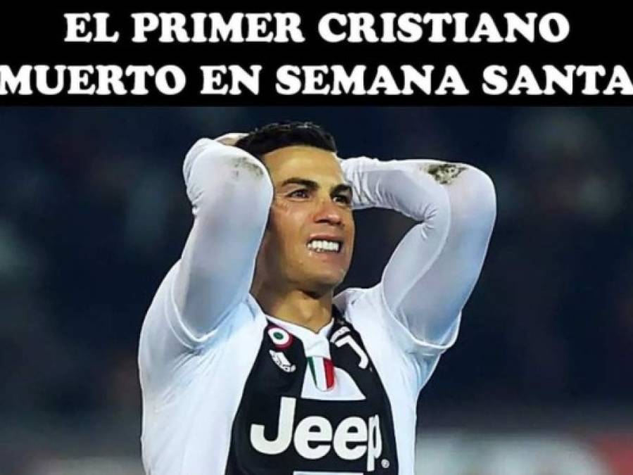 ¡Memes! Cristiano y la Juventus eliminados de la Champions League
