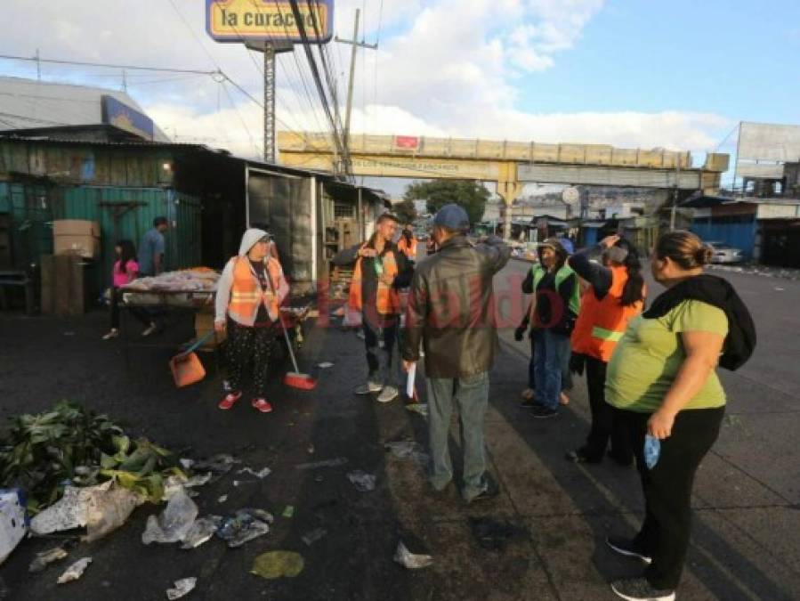 Más de 100 toneladas de basura dejó la Navidad en las calles capitalinas