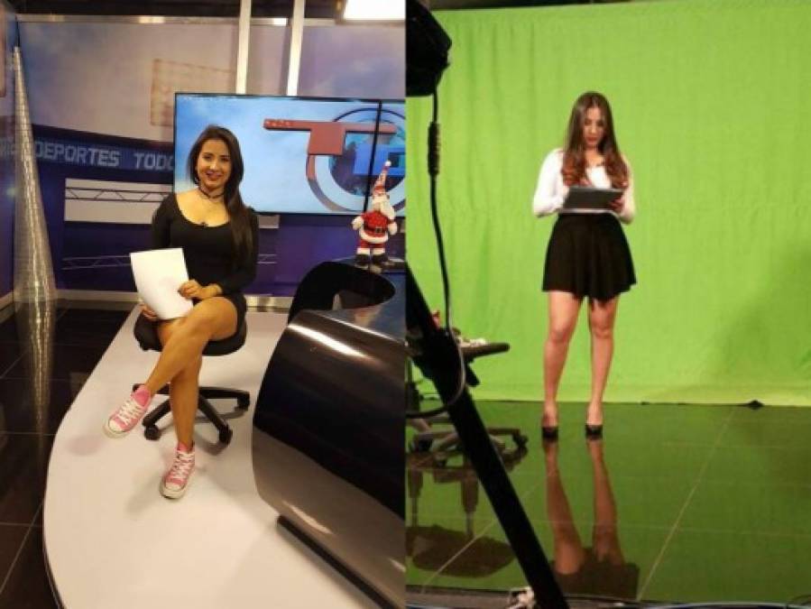 Hermosas periodistas hondureñas que conquistan a su público presentando deportes