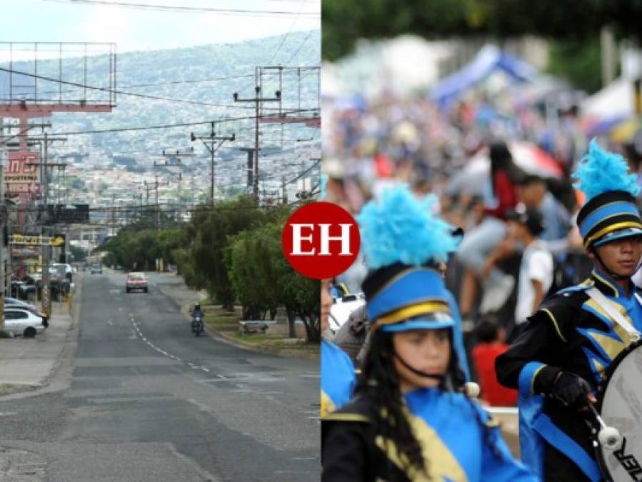 Calles desoladas vs desfiles abarrotados: fiestas patrias en medio de pandemia