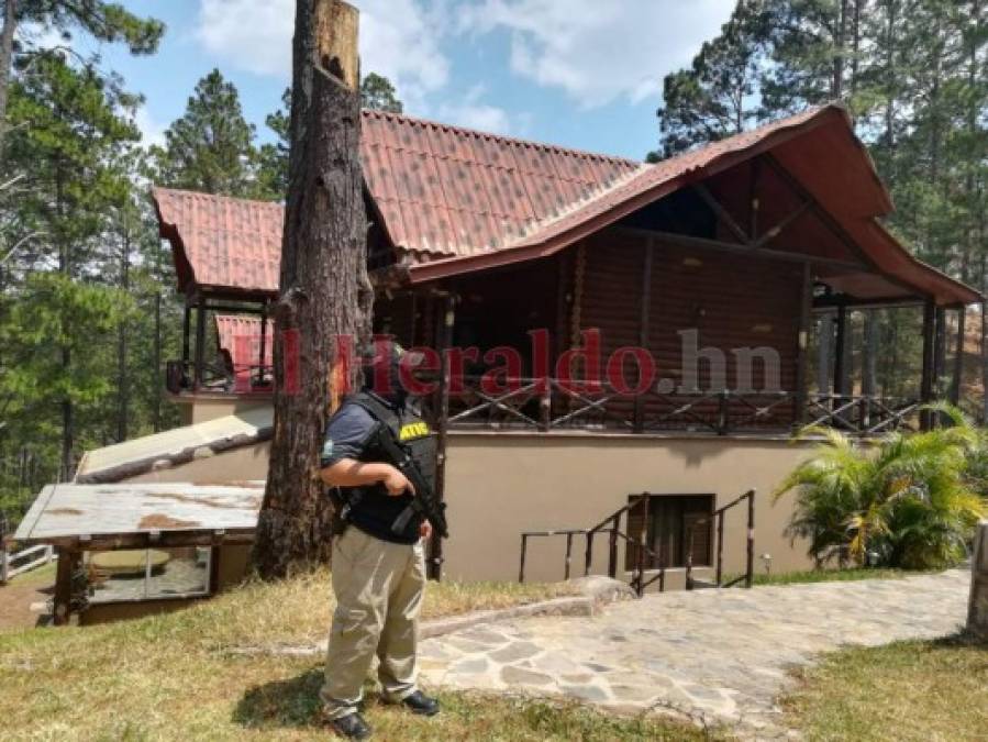 FOTOS: Una lujosa casa de campo en Santa Lucía entre bienes asegurados a Rosa Elena de Lobo