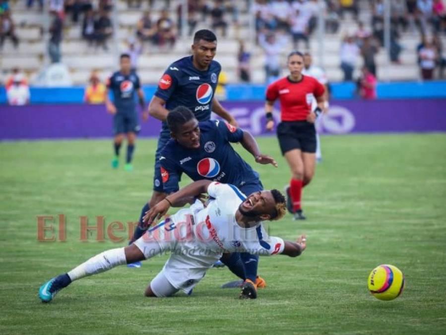 La final de ida entre Motagua y Olimpia en 10 imágenes