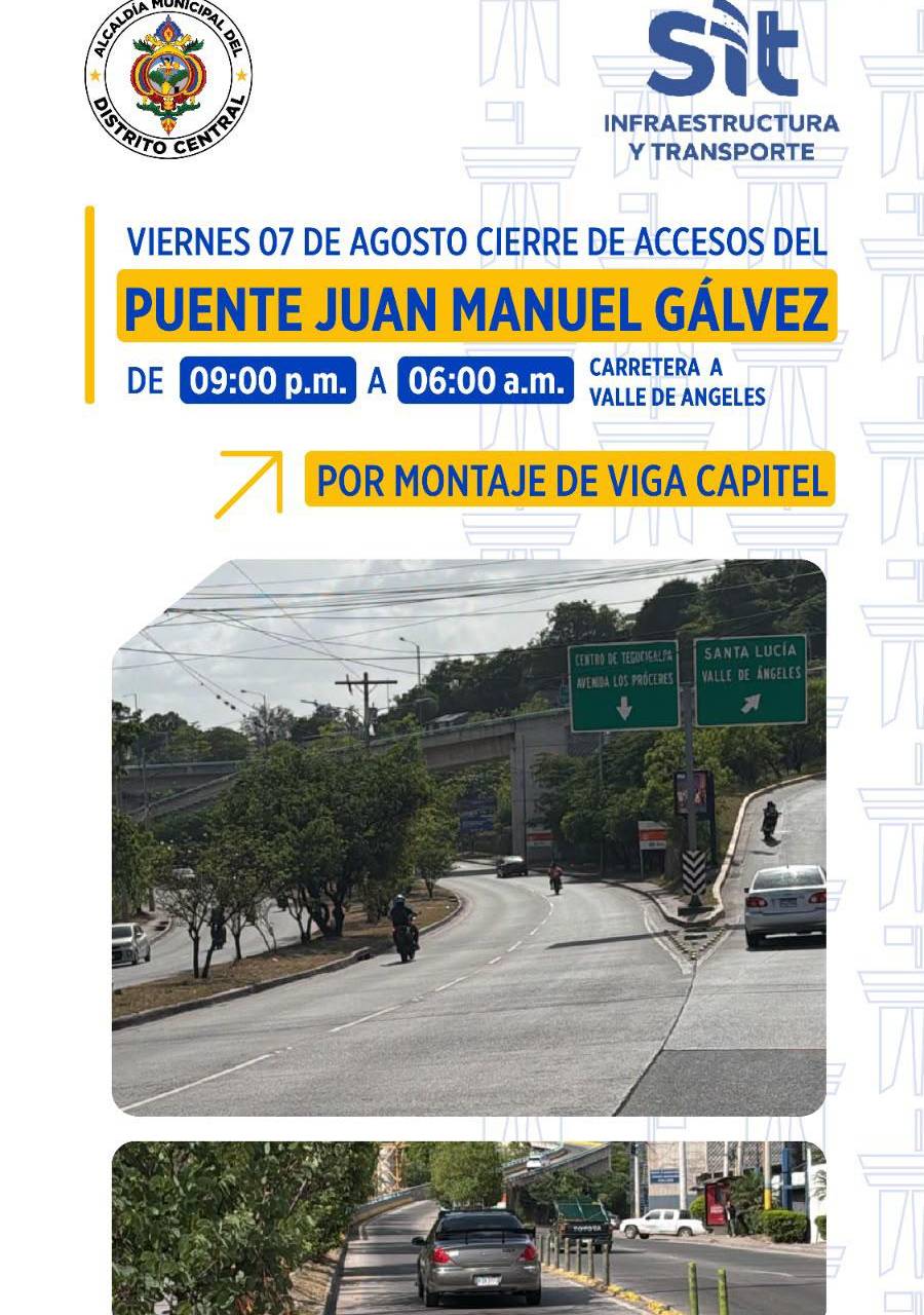 Cierran paso a la salida a Valle de Ángeles la noche de este viernes: este es el horario