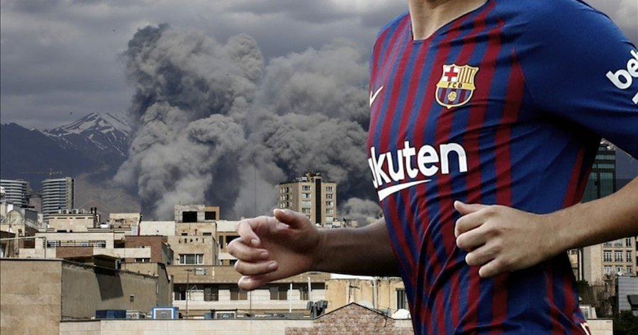 Exjugador del Barcelona huye de Irán tras ataques: evacuaron el avión y no pudimos despegar