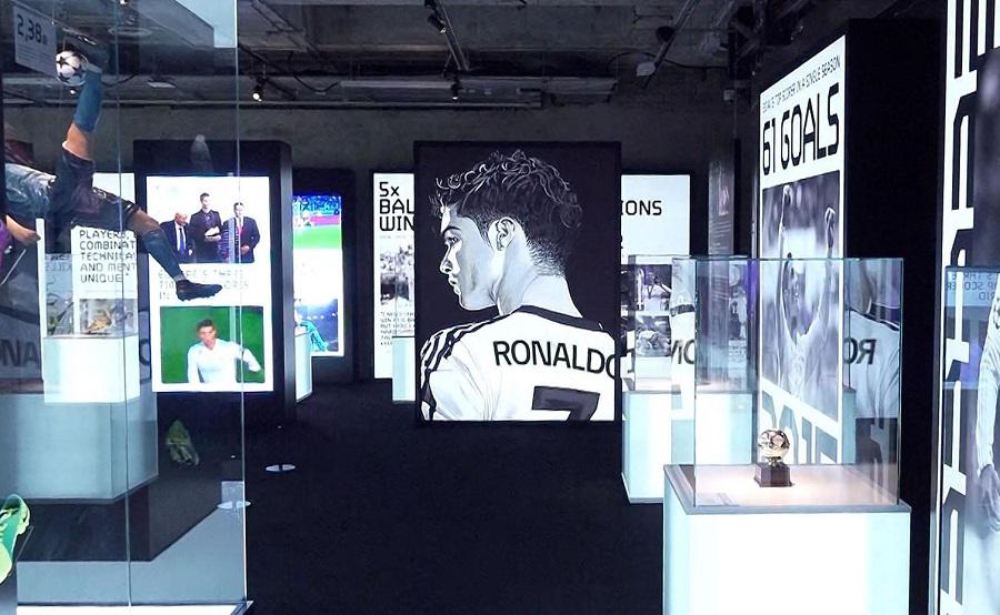 Primer museo de Cristiano Ronaldo en Hong Kong con un mensaje de superación