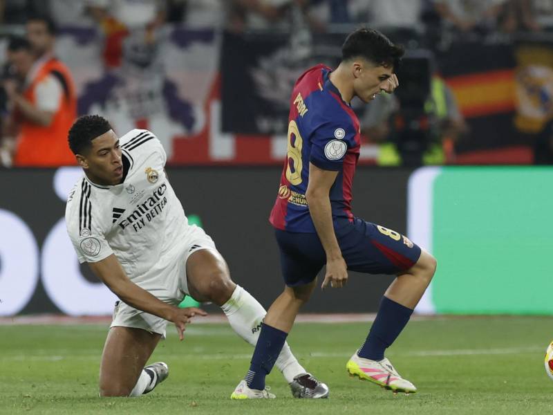 En final de infarto, Koundé salva al Barcelona y es campeón de Copa del Rey ante Real Madrid