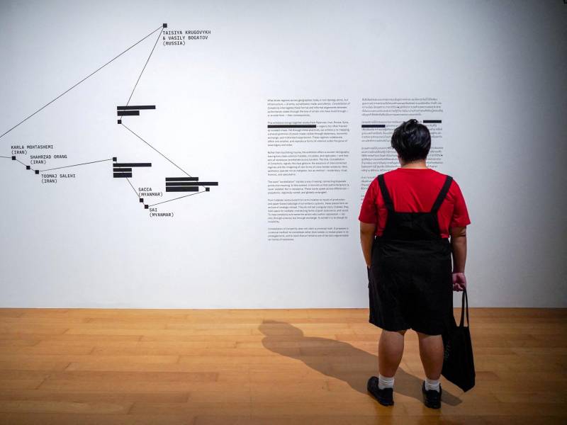 Un museo de Bangkok fue presionado para que eliminara los nombres de artistas de Hong Kong, Tíbet y Xinjiang.