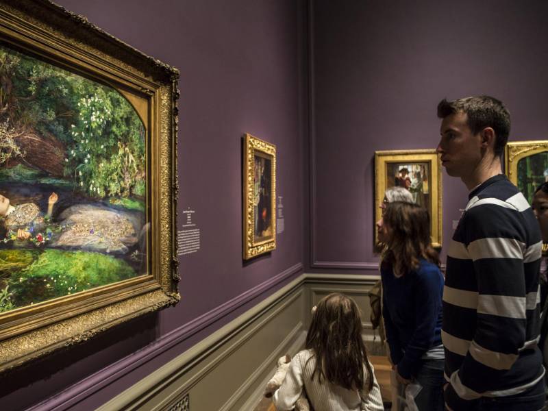 La pintura de Ofelia de John Everett Millais de 1852. La trágica heroína de “Hamlet” ha inspirado a músicos.