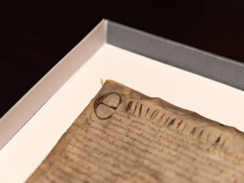 Se creía que un manuscrito de la Carta Magna, propiedad de la Facultad de Derecho de Harvard, era copia, pero data de 1300.