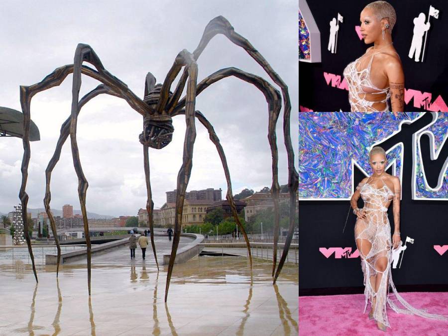 Inspirada en una araña: La historia tras el peculiar vestido que vistió Doja Cat en los VMAs