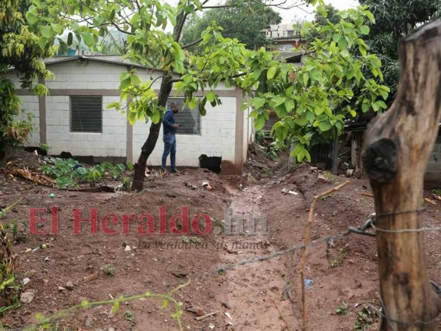 Destrucción y ruinas: lo que dejó la lluvia en su paso por la capital