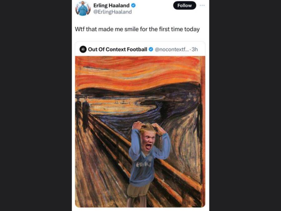 Los mejores memes de Haaland tras el partido del City-Tottenham