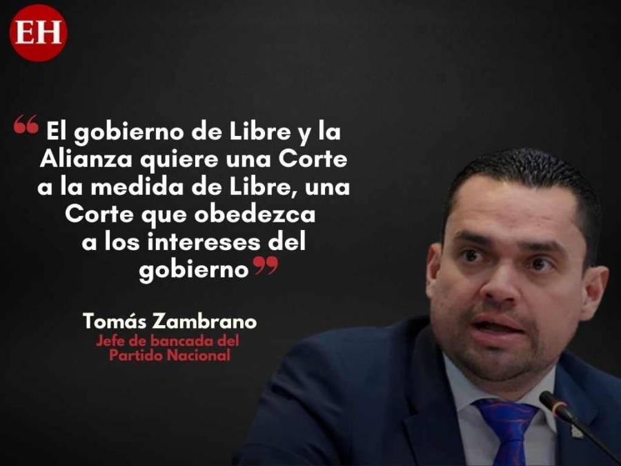 “Libre quiere una Corte que obedezca a sus intereses”: Tomás Zambrano sobre ley para elección de Junta Nominadora