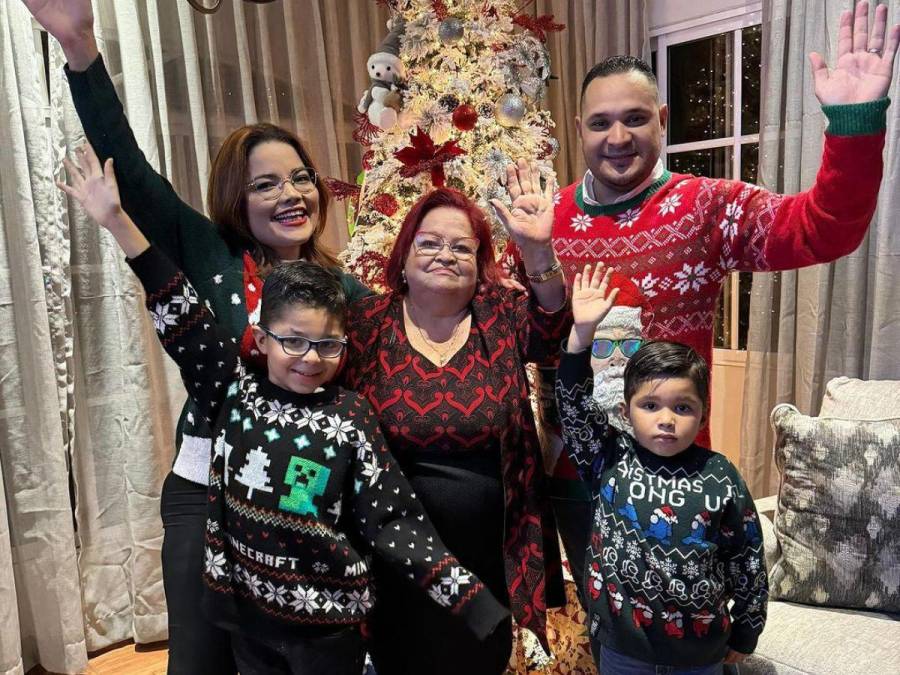 En familia y amor: así celebraron la Navidad estos reconocidos hondureños