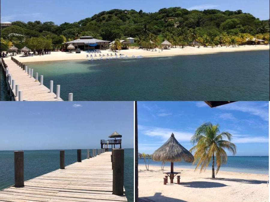 Así es Palm Beach Resort en Roatán, el lujoso resort vendido irregularmente por OABI a 36.5 millones de lempiras