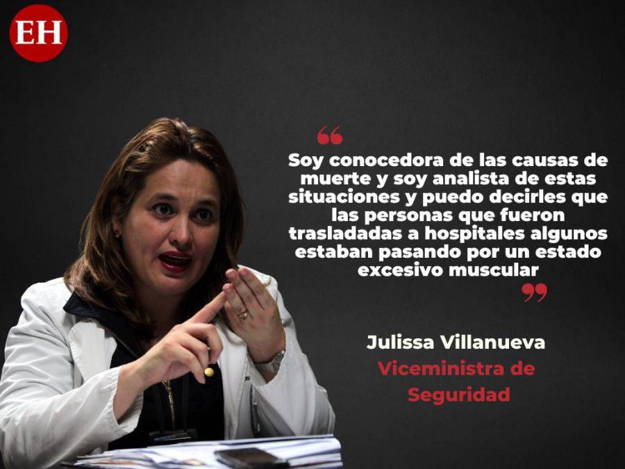 Las frases de Julissa Villanueva tras muerte de dos aspirantes a policías en la ANAPO