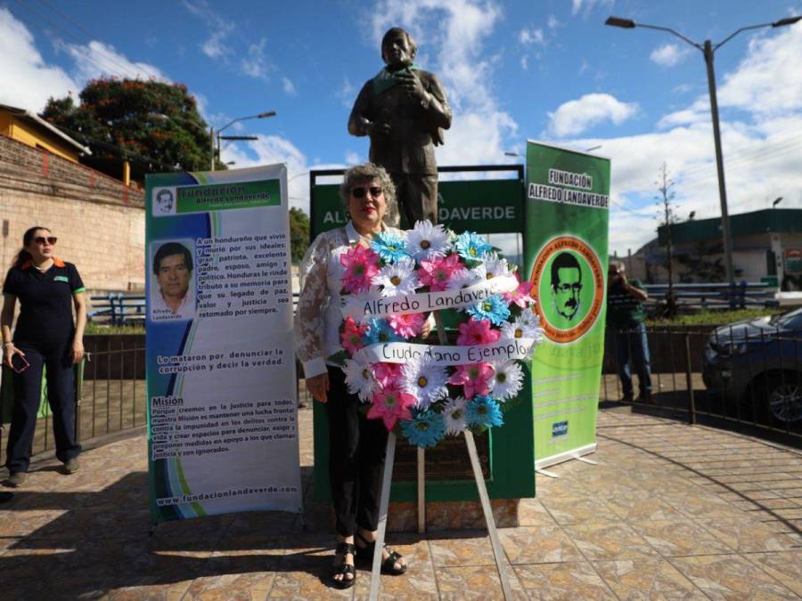 Conmemoran Día contra el Narcotráfico en memoria de Alfredo Landaverde