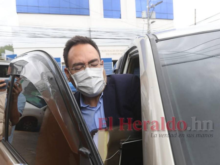 Bográn a la cárcel, Moraes a su casa: Así fue la salida del tribunal tras sentencia por caso de hospitales móviles(Fotos)