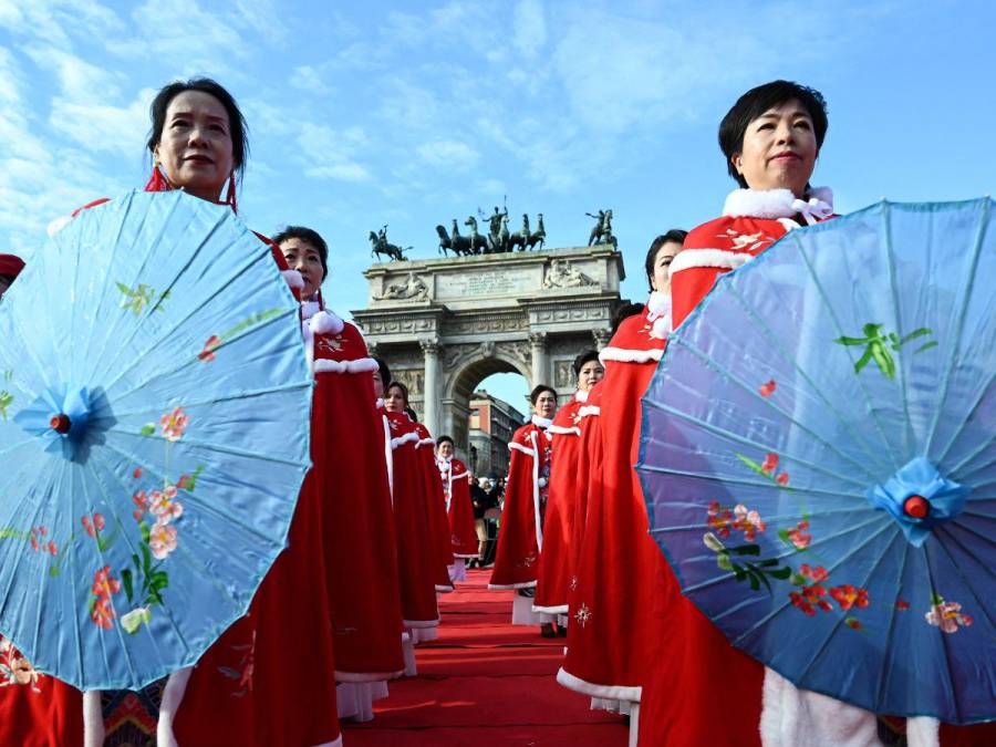 Bailes y disfraces: así se vivió la celebración del Año Nuevo chino en diferentes partes del mundo