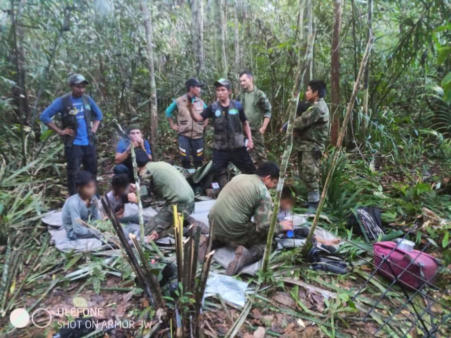 Pistas, falsos anuncios y un exhaustivo operativo: así fue el hallazgo de cuatro niños que estaban desaparecidos desde hace 40 días en selva amazónica