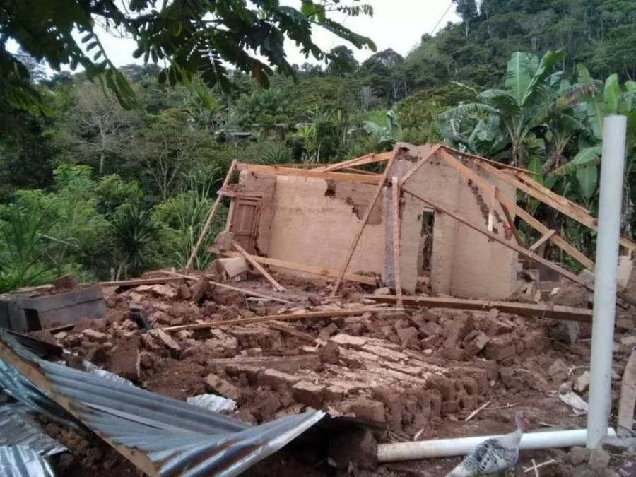 Daños y devastación: la situación de las zonas afectadas por las lluvias en Honduras