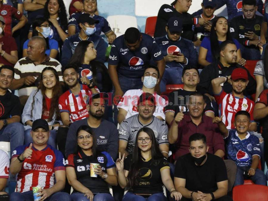 FOTOS: El ambiente en el Estadio Nacional Chelato Uclés previo a la semifinal entre Motagua vs Olimpia por la Liga Concacaf 2022