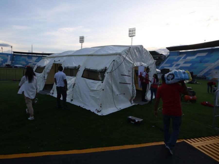 Así avanzan los preparativos en el Estadio Nacional y el cerro Juana Laínez para este 15 de septiembre