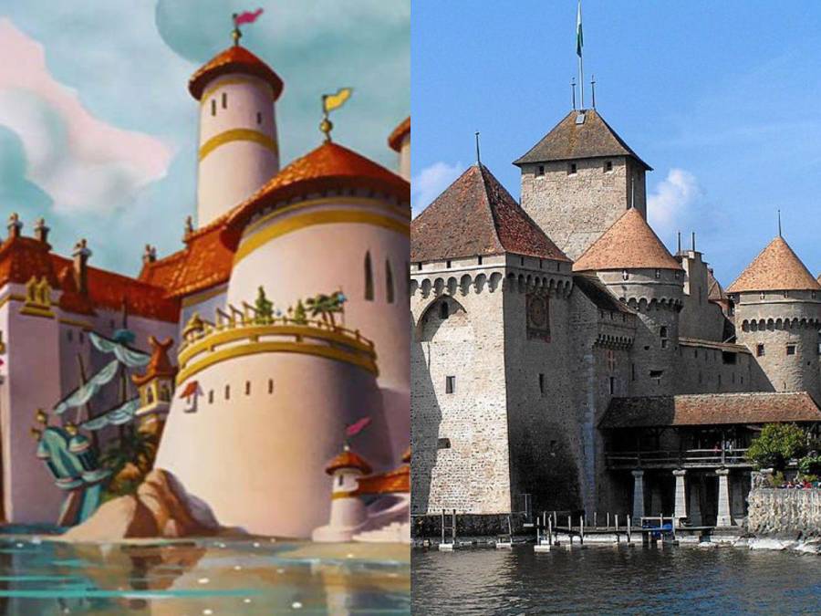 Los sitios reales que inspiraron escenas de las películas de Disney