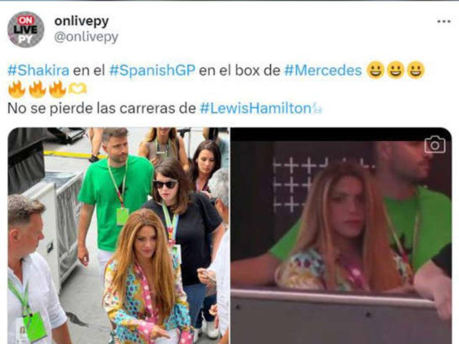 Shakira y Lewis Hamilton: ¿amor o coincidencia? Los memes de su posible romance