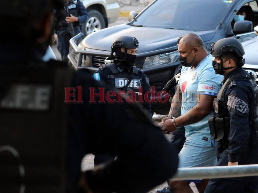 Al Primer Batallón de Infantería envían a salvadoreño Tokiro Ramírez Rodas, solicitado en extradición por Estados Unidos (Fotos)