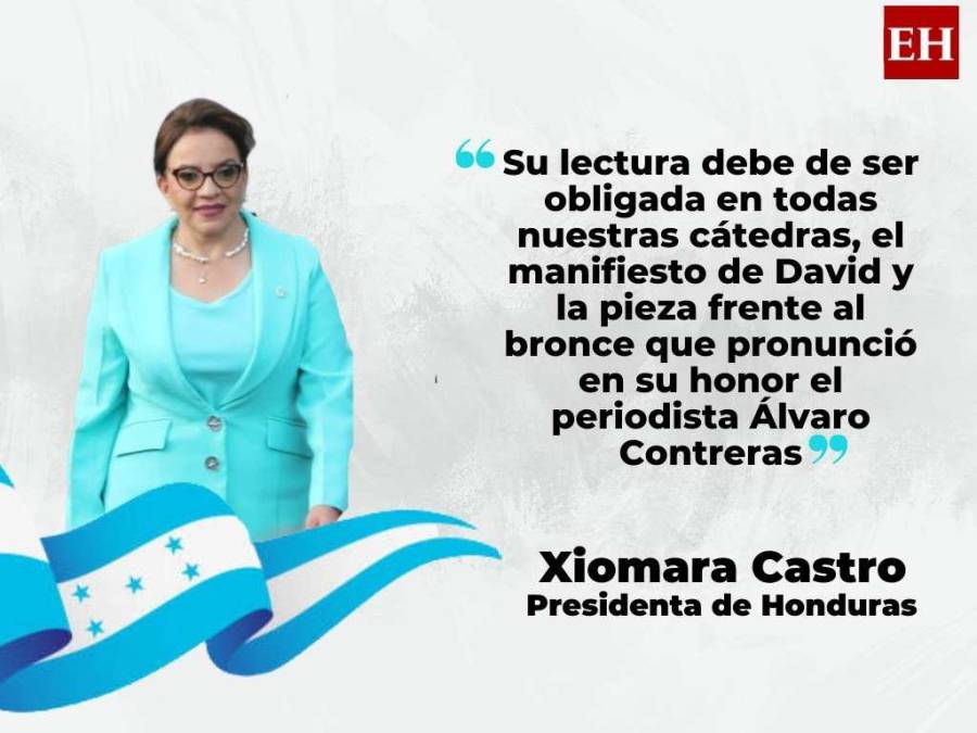 Las frases de la presidenta Xiomara Castro en su discurso por los 201 años de Independencia