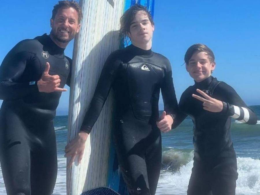 Así lucen actualmente Matteo y Valentino, los dos hijos mayores de Ricky Martin