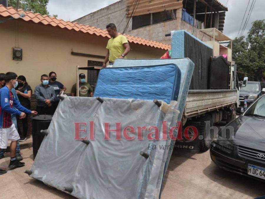 Familias evacuadas y al menos 10 viviendas afectadas: Los daños que provoca una falla geológica en la colonia Esperanza de Tegucigalpa