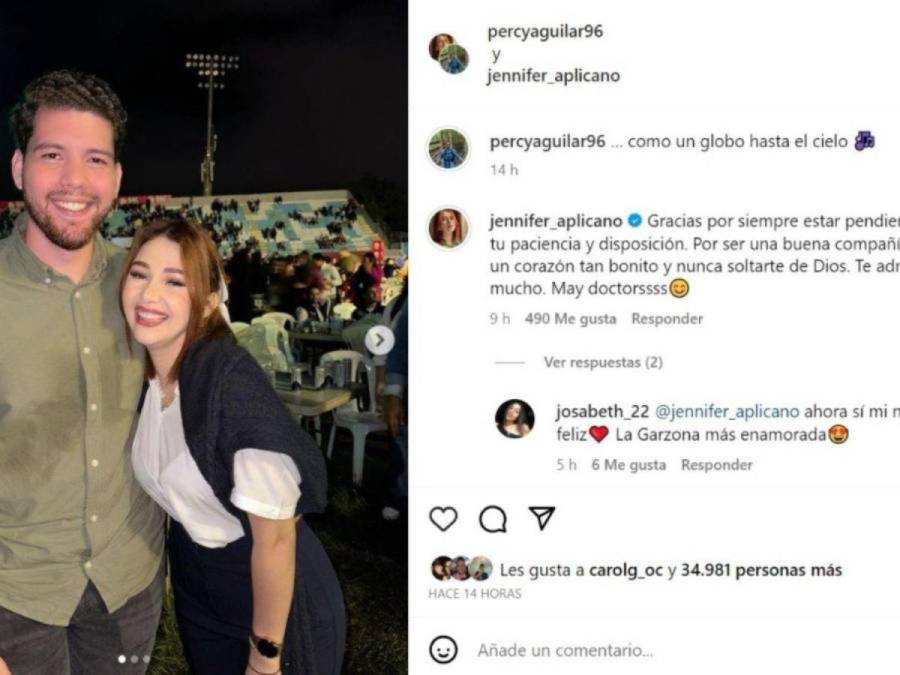 Jennifer Aplícano borra fotos con Percy Aguilar ¿Terminaron su relación?