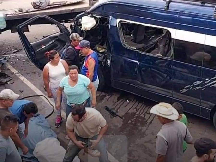 Accidente en Taulabé: Al menos 6 muertos y más de una docena de heridos