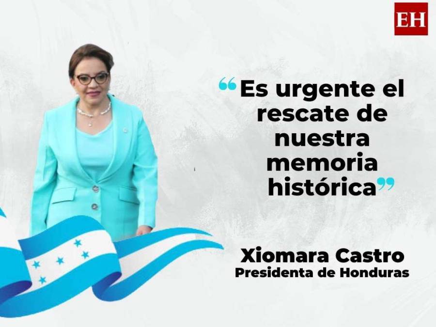 Las frases de la presidenta Xiomara Castro en su discurso por los 201 años de Independencia