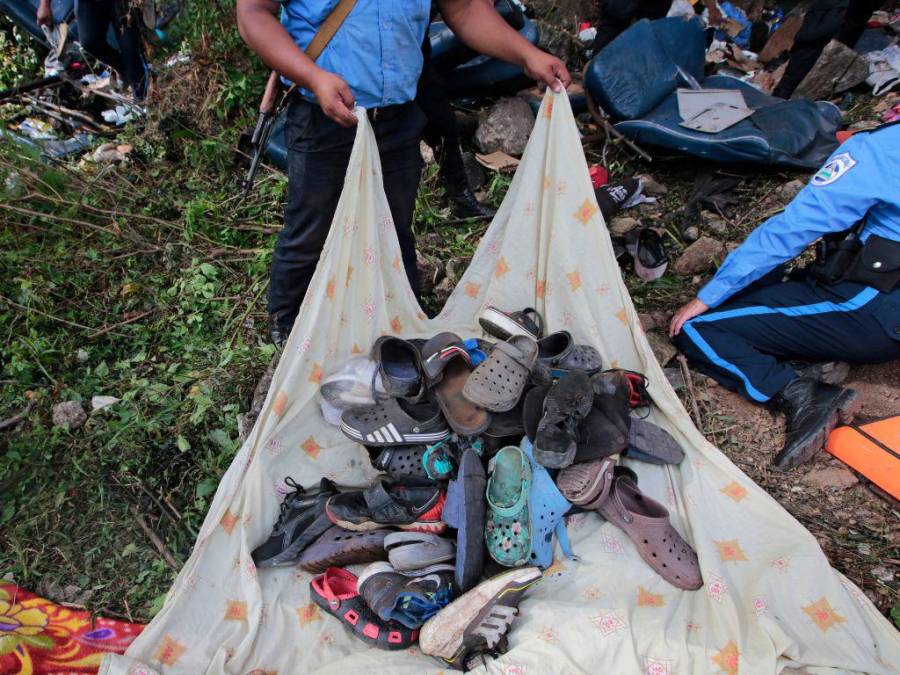 Así fue el trágico accidente vial que dejó 16 muertos en Nicaragua (Fotos)