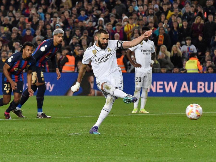 Las imágenes que dejó la goleada 4-0 de Real Madrid a Barcelona en la Copa del Rey