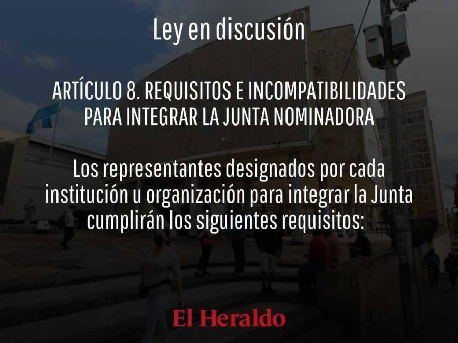 ¿Cuáles son las diferencias entre la actual Ley y la que está en discusión para conformar la Junta Nominadora de la CSJ?