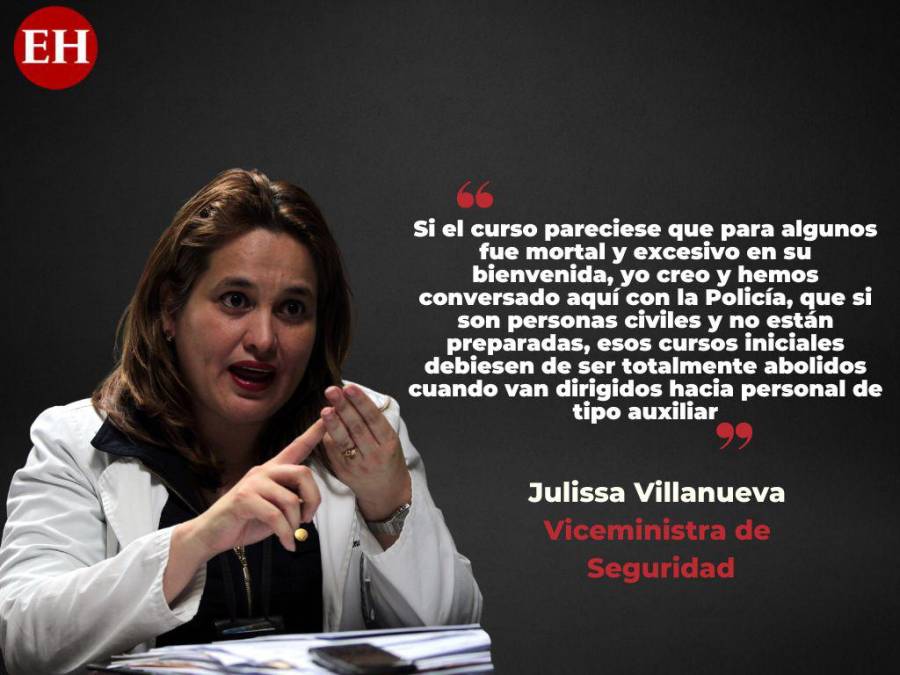 Las frases de Julissa Villanueva tras muerte de dos aspirantes a policías en la ANAPO